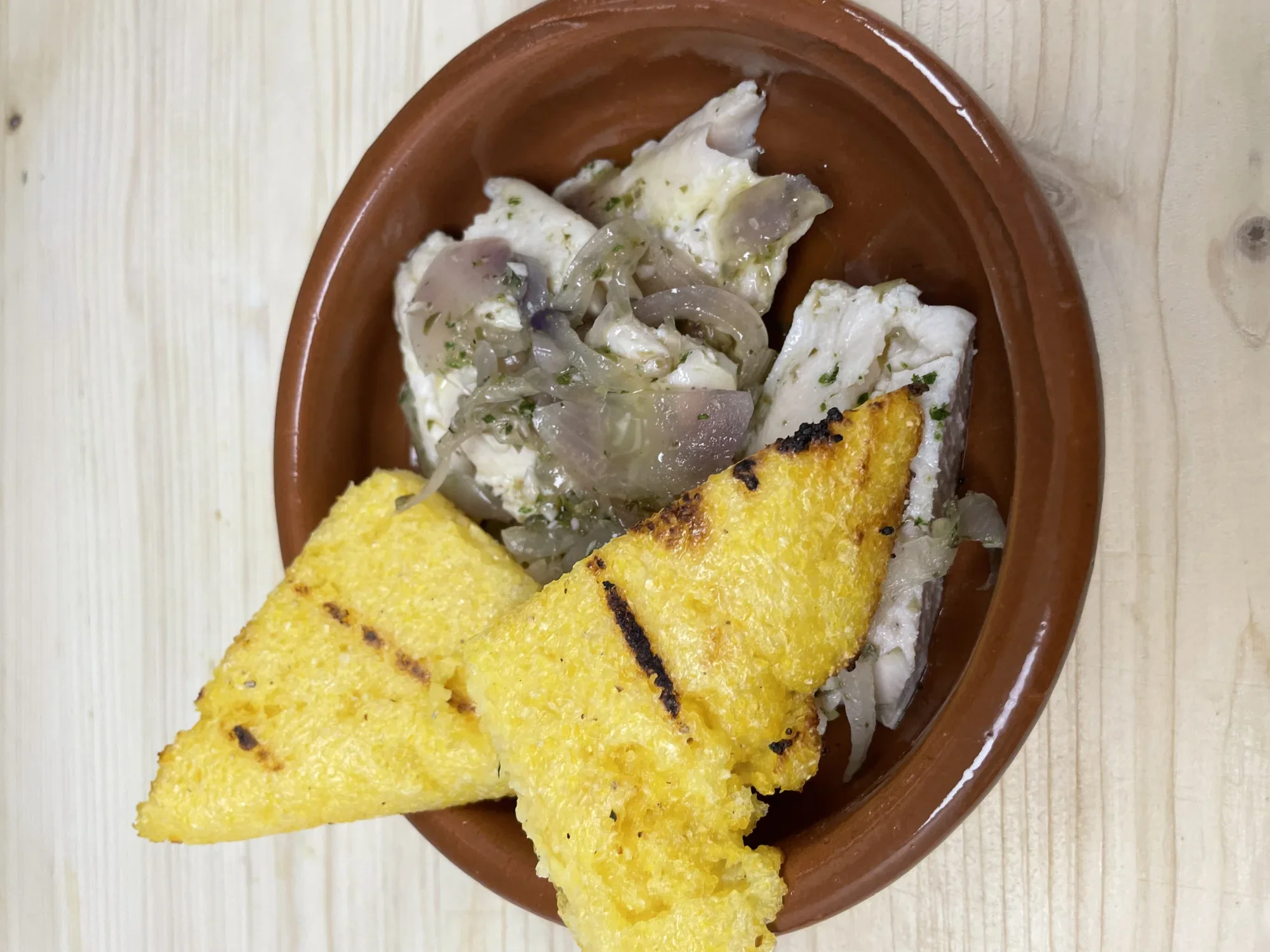 Davanti's Lake Garda-inspired marinated trout fillet