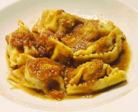 Archive view of Ravioli del Plin plated at Davanti