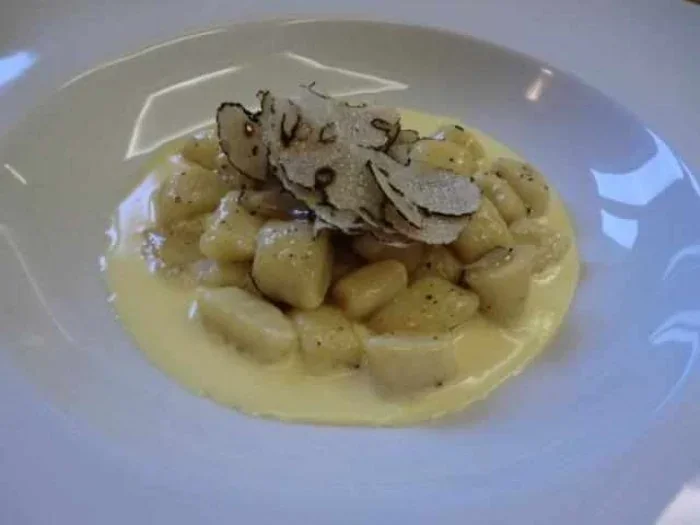 Archive view of Gnocchi di Patate al Tartufo plated at Davanti