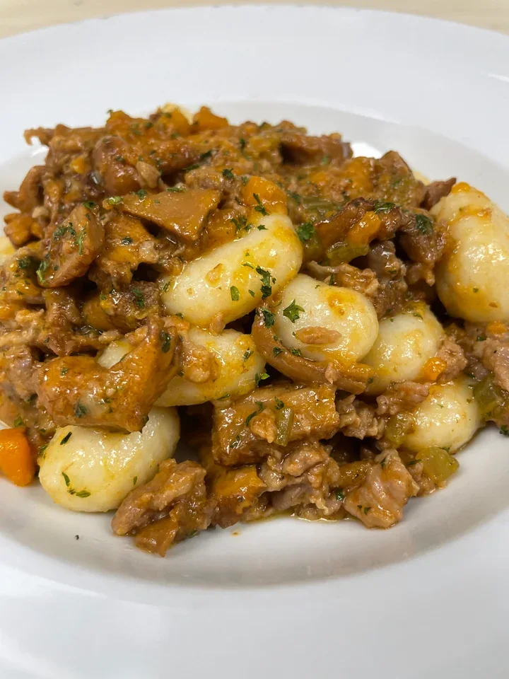 Archive view of Gnocchi alla Bresciana plated at Davanti