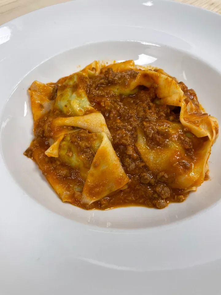 Archive view of Ravioli di San Leo plated at Davanti